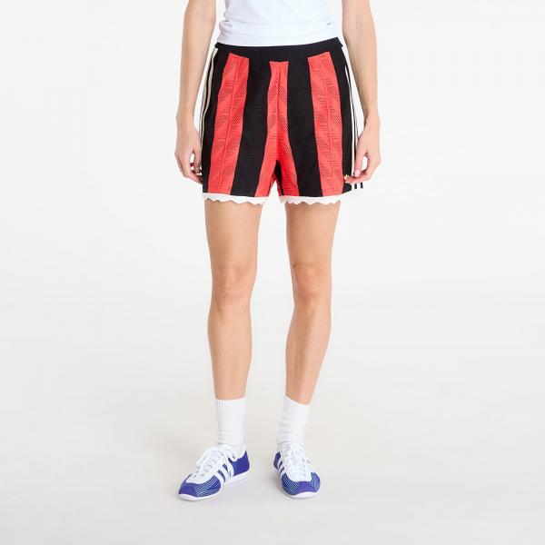 Šortky adidas Firebird Loose Shorts Black/ Semi Lucid Red S