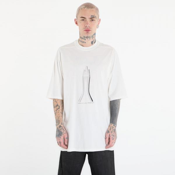 Tričko Rick Owens DRKSHDW Jumbo Ss T-Shirt Milk/ Black L