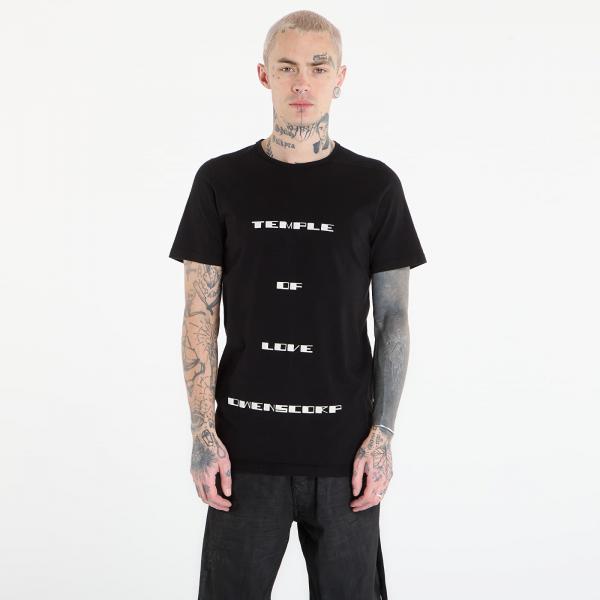 Tričko Rick Owens DRKSHDW Level T-Shirt Black/ Milk XXL