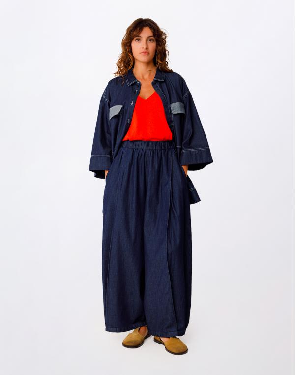 SKFK Aine Trouser S260DN RAW DENIM 36