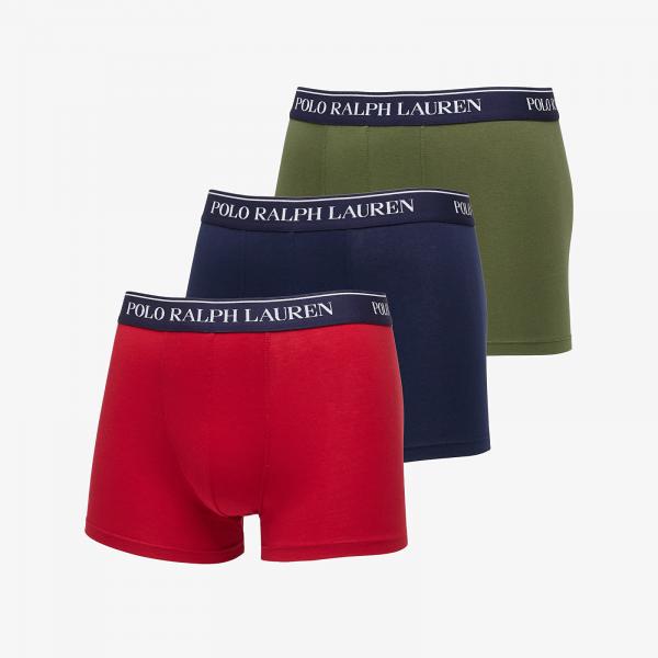 Boxerky Ralph Lauren Clssic Trunk 3-Pack Multi S