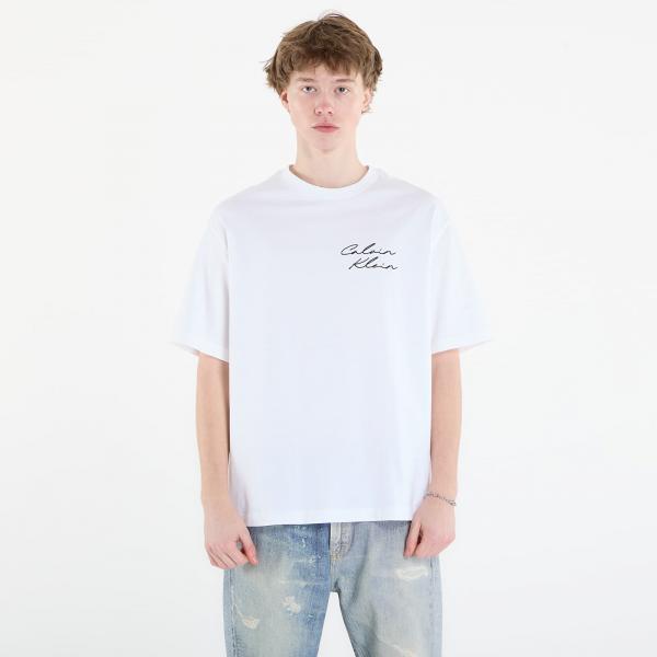 Tričko Calvin Klein Jeans 16S April Graphic Se Tee White M