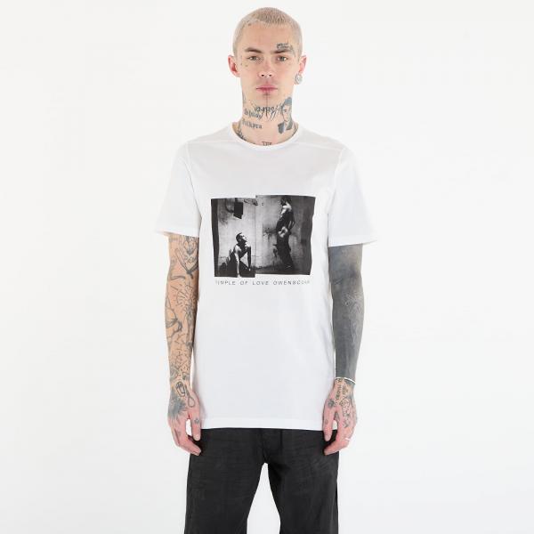 Tričko Rick Owens DRKSHDW Level T-Shirt Milk/ Black L