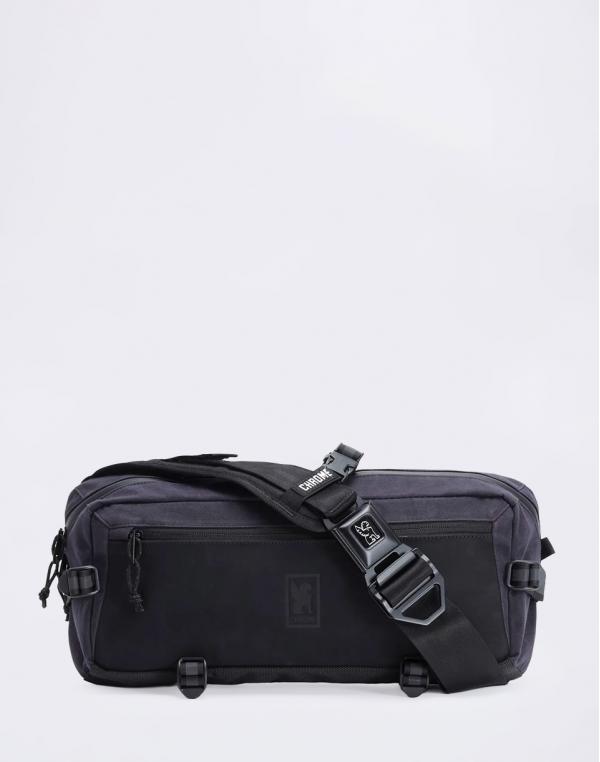 Chrome Industries Kadet Black Canvas Leather