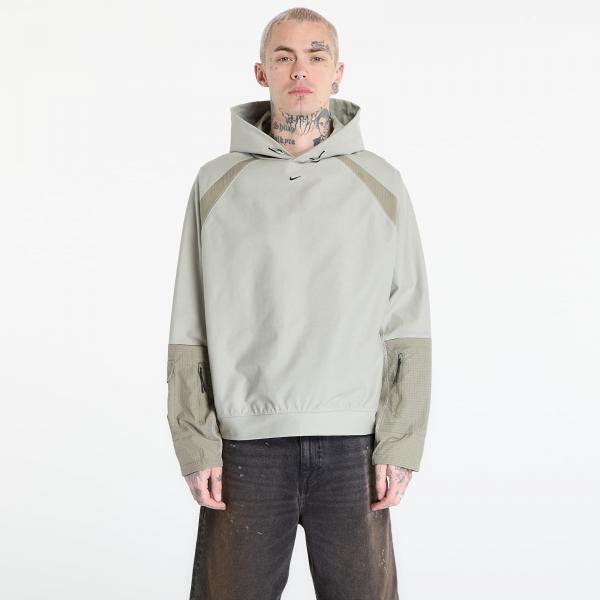 Mikina Nike Tech Men's Dri-FIT Shori Knit Utility Hoodie Spruce Fog/ Silver Sage/ Black S