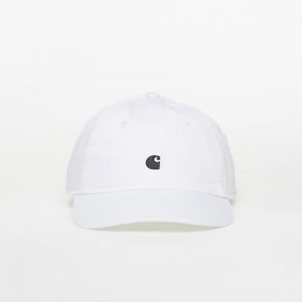 Kšiltovka Carhartt WIP Madison Logo Cap White/ Black Universal