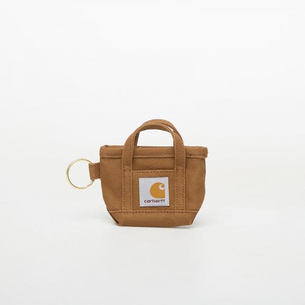 Carhartt WIP Mini Tote Bag Keychain Hamilton Brown Universal