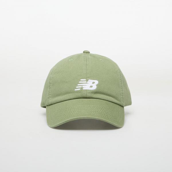 Kšiltovka New Balance 6 Panel Chain Stitch Logo Green Universal