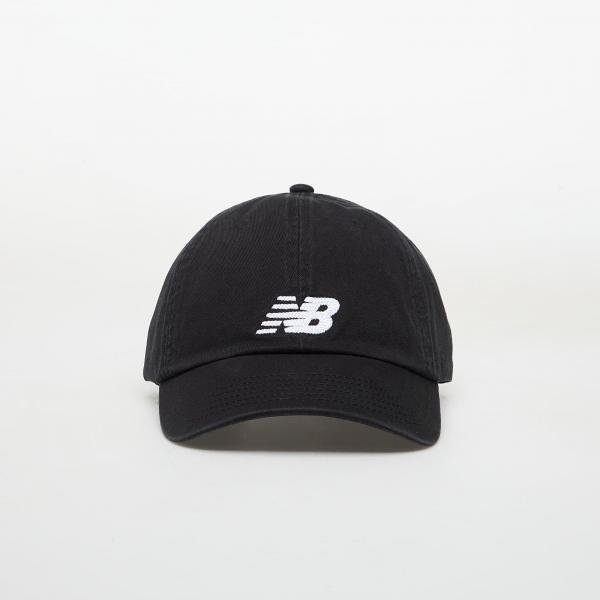 Kšiltovka New Balance 6 Panel Chain Stitch Logo Black Universal