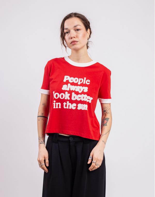 Tričko Thinking MU People Red Zowie R Tee RED