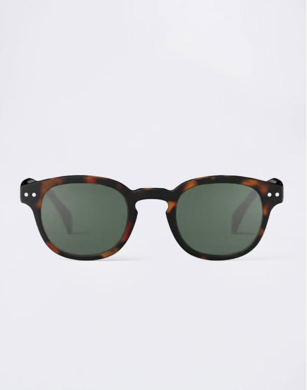 Izipizi Sun #C Tortoise Green Lenses