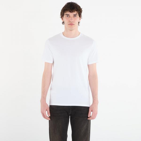 Tričko Calvin Klein Ss Slim Stretch Cotton Crewneck Tee Bright White M