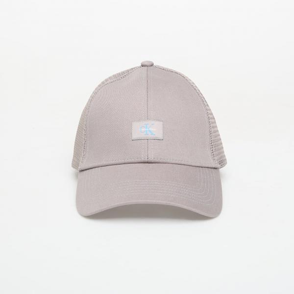 Kšiltovka Calvin Klein Monologo Woven Patch Trucker Cloudburst Universal