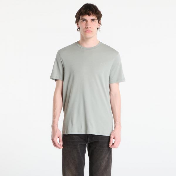 Tričko Calvin Klein Ss Supima Chest Emb Crewneck Tee Shadow S