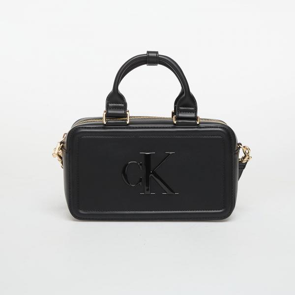 Kabelka Calvin Klein Bold Ck Elongated Mini Tote Black Universal