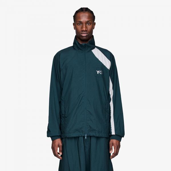 Bunda Y-3 Raw Edge 3 Stripes Nylon Shell Jacket Aurora Ivy L