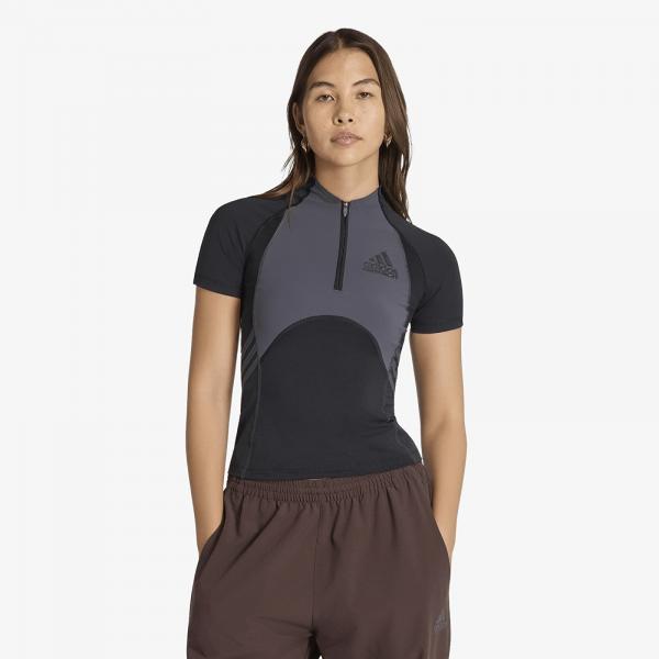 Tričko adidas Equipment Tight Short-Sleeve T-Shirt Black/ Utility Black XS