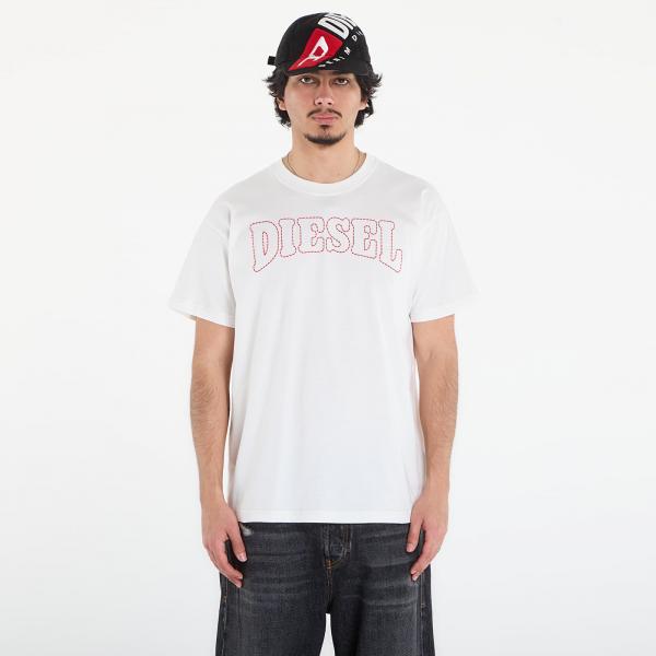 Tričko Diesel T-Norm-V10 T-Shirt Off White XXL