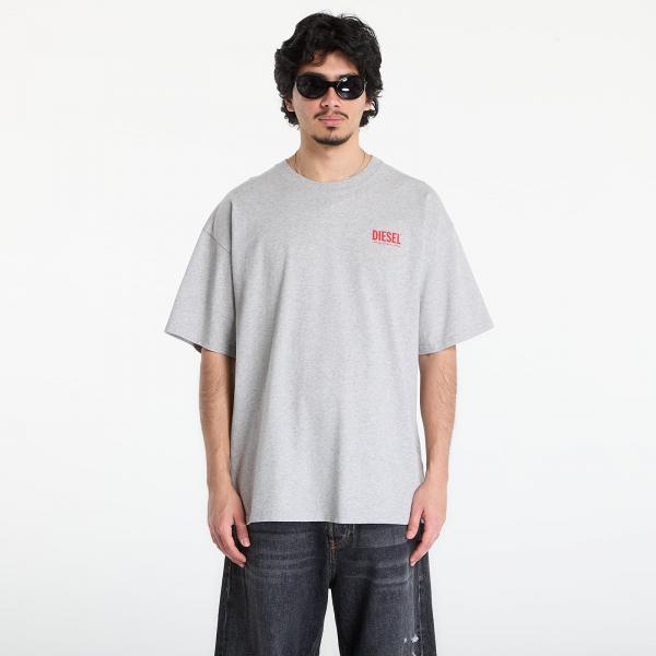 Tričko Diesel T-Boxt-Bisk T-Shirt Grey Melange S