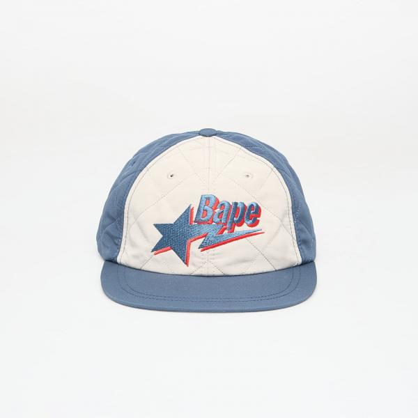 Kšiltovka A BATHING APE Bape Sta Logo Quilting Cap Navy Universal