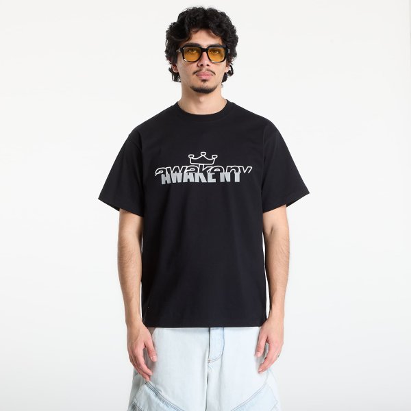 Tričko Awake NY Headcrack Champs Tee Black M