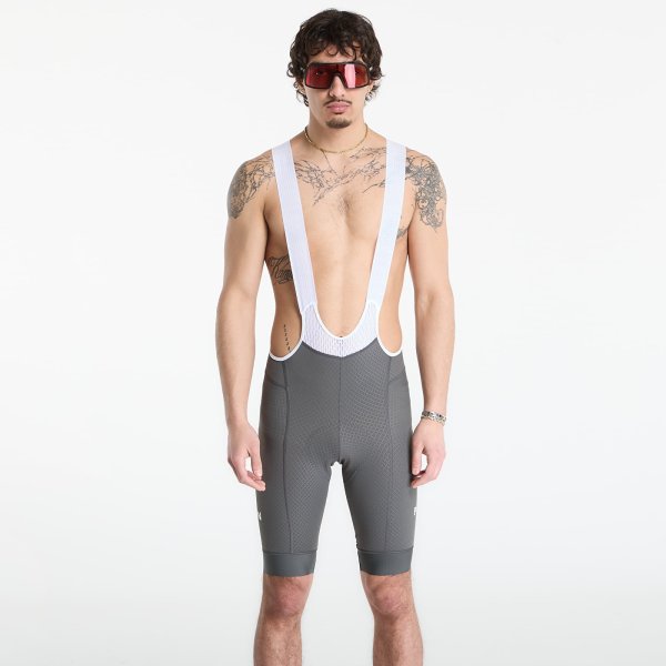 Šortky Pas Normal Studios Mechanism Bibs Dark Grey XL