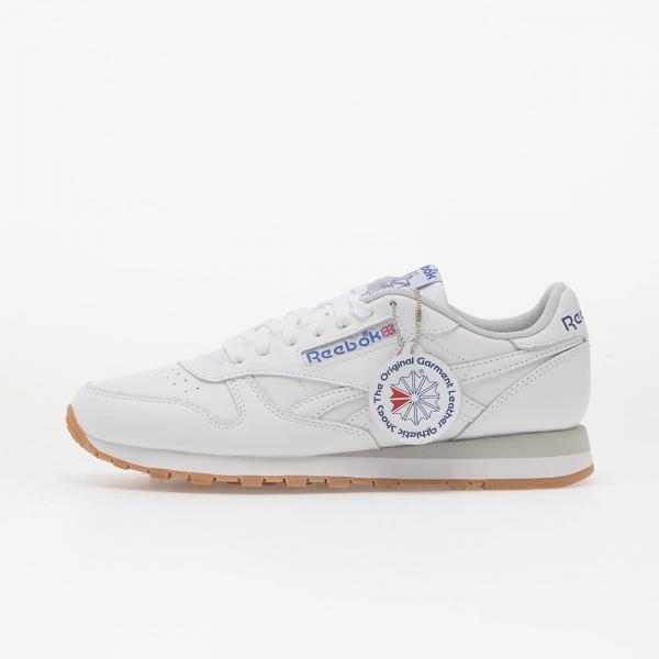 Tenisky Reebok Classic Leather Ftwr White/ Blue/ Gum EUR 42.5