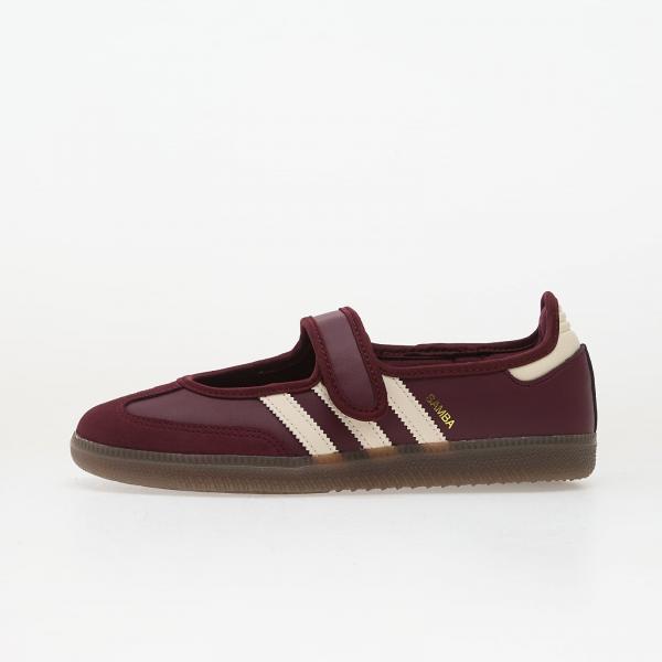 Tenisky adidas Samba Jane W Maroon/ Crew White/ Gold Metallic EUR 41 1/3
