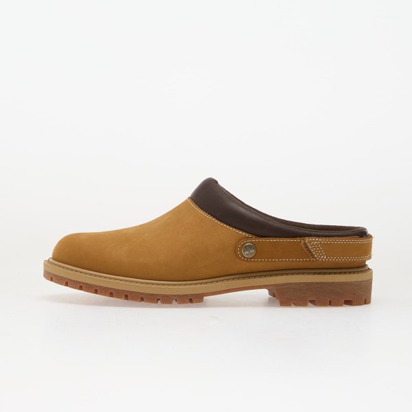 Timberland Premium Clog Shoe Wheat Nubuck 6.5