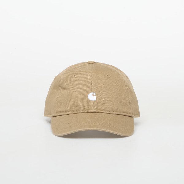 Kšiltovka Carhartt WIP Madison Logo Cap Leather/ White Universal