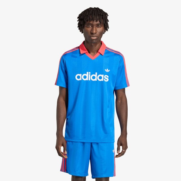Dres adidas Archive Collar Engineered Jersey Blue XL