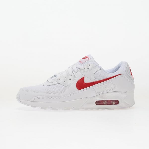 Tenisky Nike Air Max 90 White/ University Red-White EUR 41