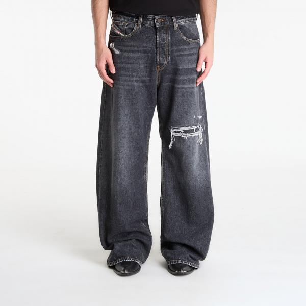 Kalhoty Diesel D-Rise Trousers Black/ Blue 36/32