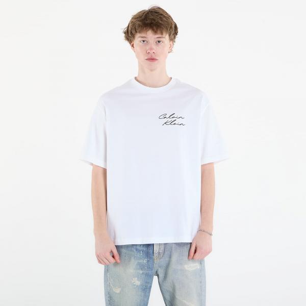 Tričko Calvin Klein Jeans 16S April Graphic Se Tee White XL