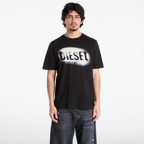 Tričko Diesel T-Adjust-V2 T-Shirt Black XXL