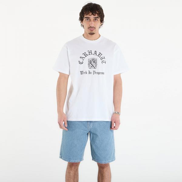 Tričko Carhartt WIP S/S Coat Of Arms T-Shirt UNISEX White S