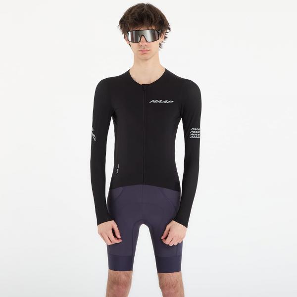 Dres MAAP PRO Emerge LS Jersey Black L