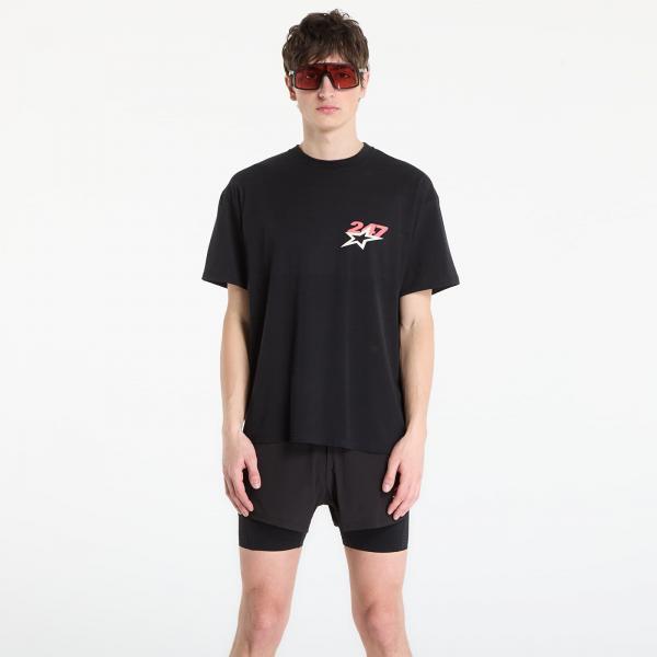Tričko REPRESENT Team 247 Star Print Oversized Tshirt UNISEX Jet Black L