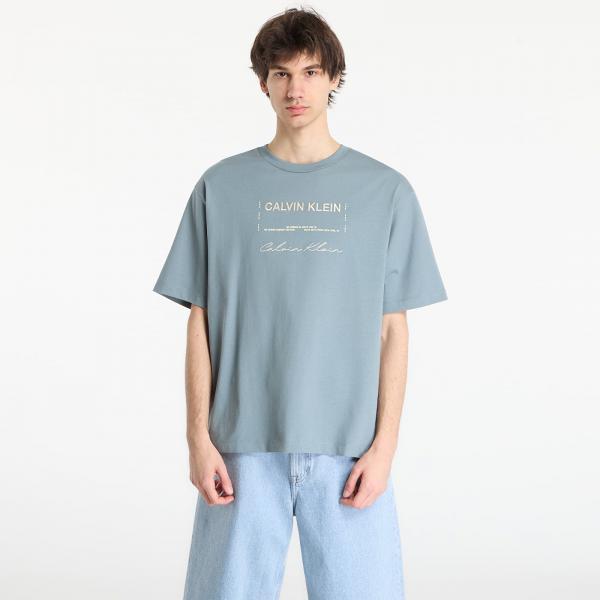Tričko Calvin Klein Jeans 16S April Graphic Se Tee Gray XL
