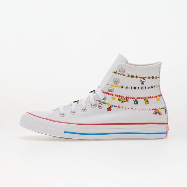 Tenisky Converse x Hello Kitty and Friends Chuck Taylor All Star Hi White/ Red/ Yellow EUR 37.5