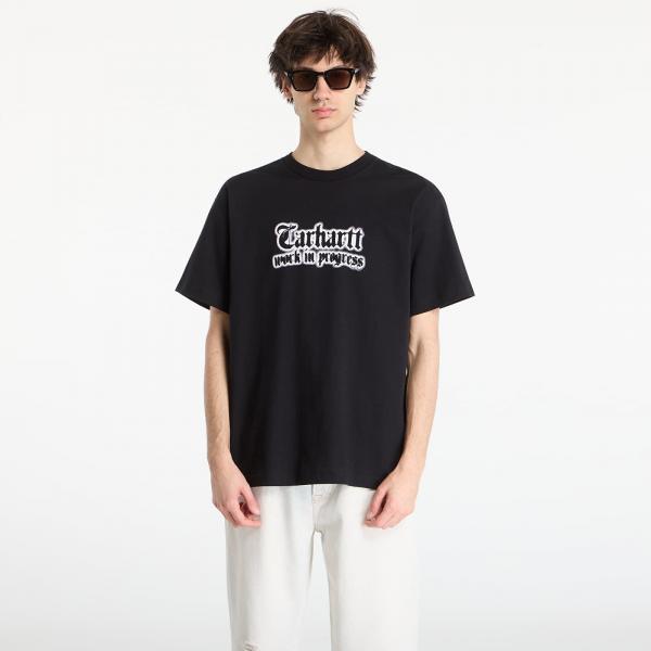 Tričko Carhartt WIP S/S World Tour T-Shirt UNISEX Black XS
