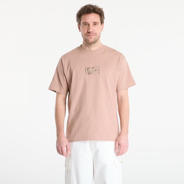 Tričko Vans Blocked Box Loose SS T-Shirt Warm Taupe L