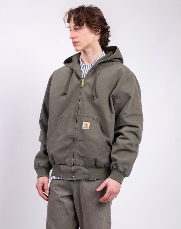 Carhartt WIP OG Active Jacket Leaf stone canvas S
