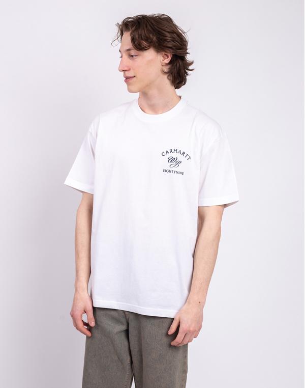 Tričko Carhartt WIP S/S Eightynine T-Shirt White