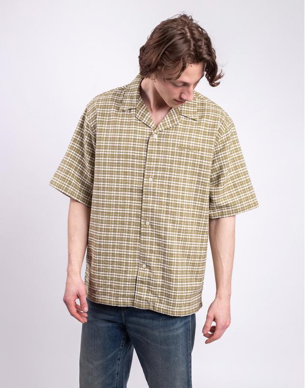 Carhartt WIP S/S Kander Shirt Kander Check, Snake M
