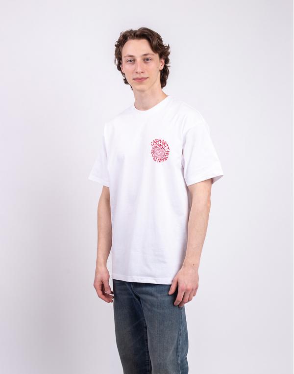 Tričko Carhartt WIP S/S Spirals T-Shirt White