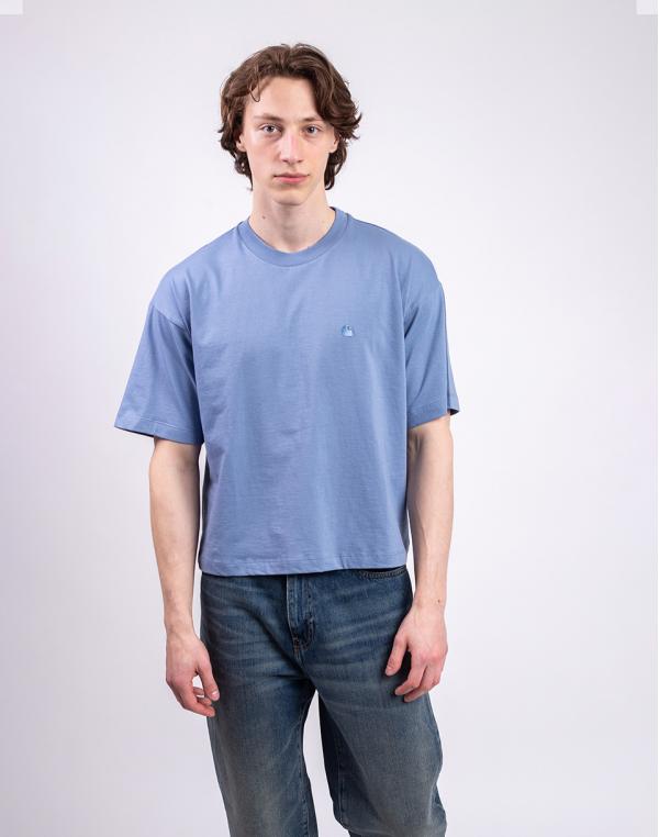 Tričko Carhartt WIP W' S/S Chester T-Shirt Gentle Blue