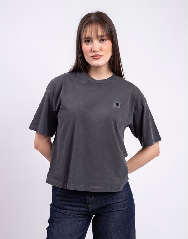 Tričko Carhartt WIP W' S/S Nelson T-Shirt Black garment dyed