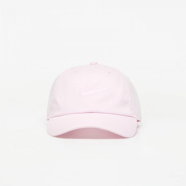 Kšiltovka Nike Club Unstructured Swoosh Cap Pink Foam/ White Universal