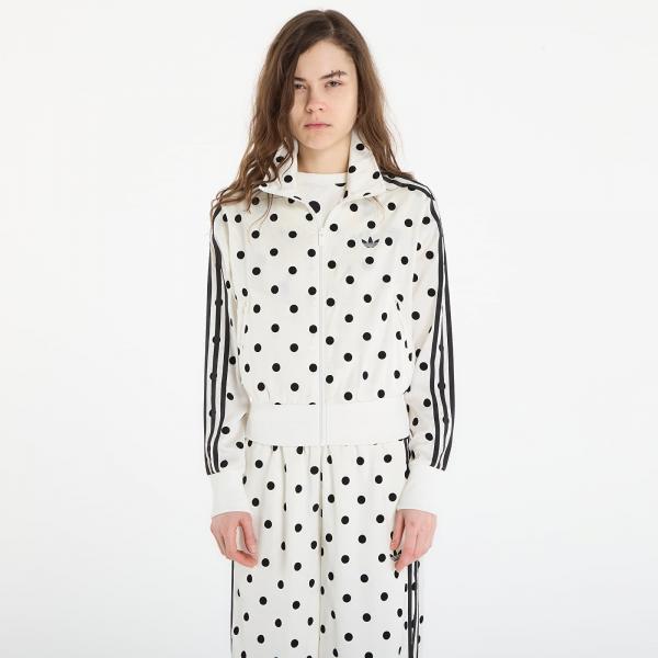 Mikina adidas Satin Polka Dots Tt Track Top Off White S